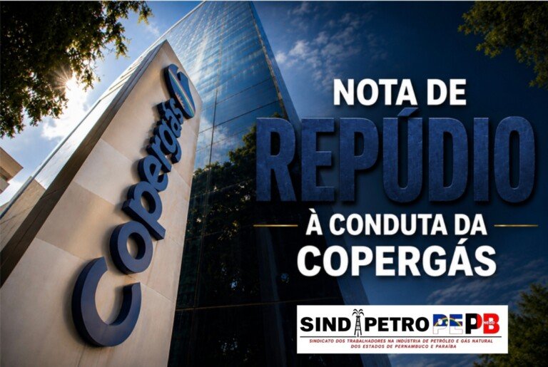 Nota de repúdio à conduta da Copergás