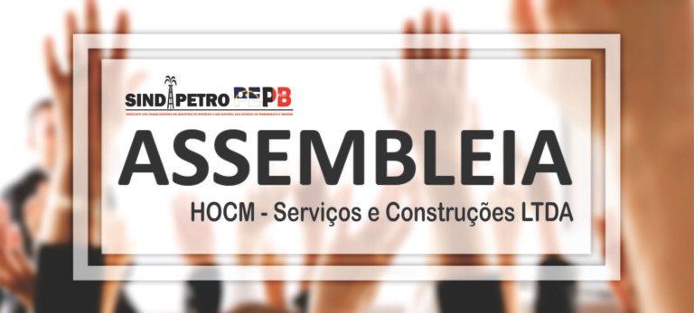 EDITAL DE ASSEMBLEIA GERAL EXTRAORDINÁRIA HOCM – Serviços e Construções LTDA